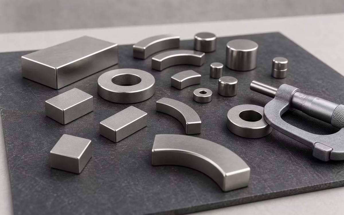 Neodymium Magnets (NdFeB) examples